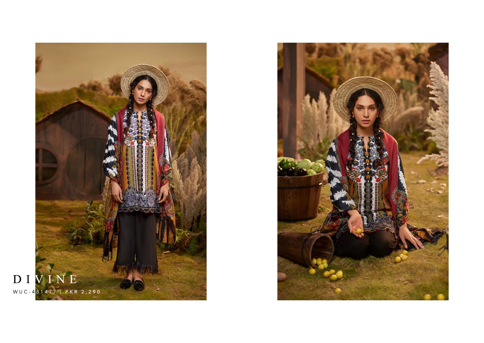 Ethnic By Outfitters pret eid Collection