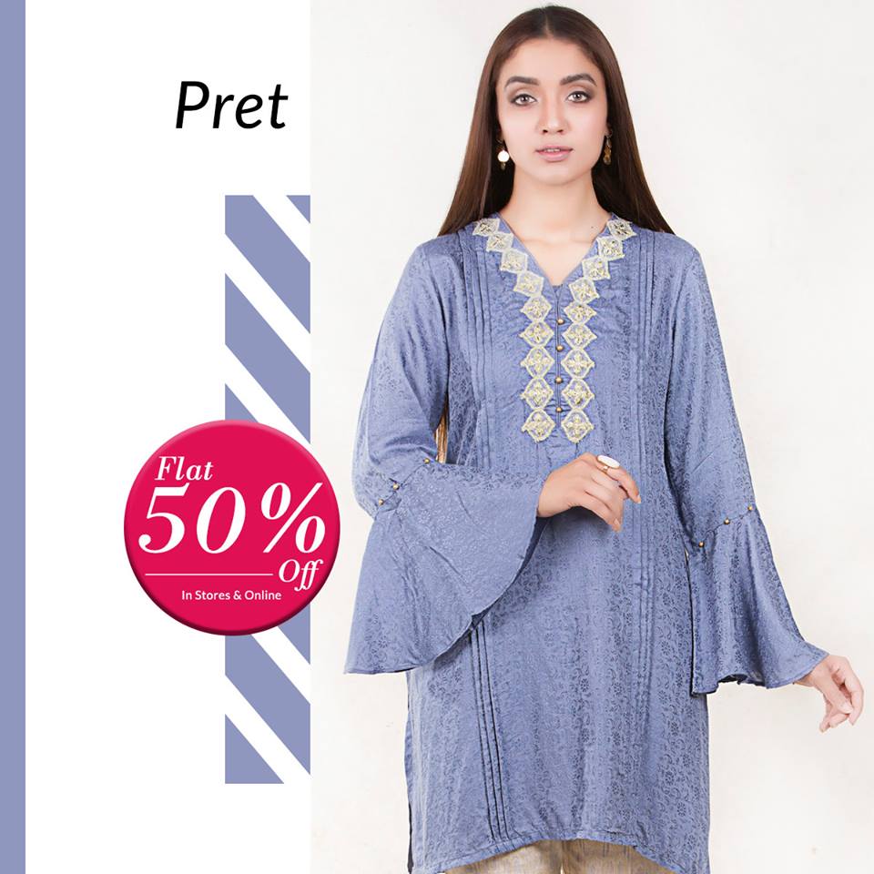 Warda Pret Collection 2019 Flat 50% Off