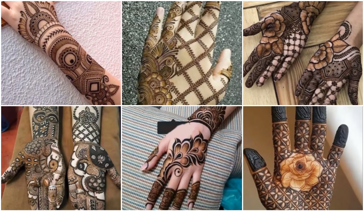 Simple Eid Mehndi Designs For Hands