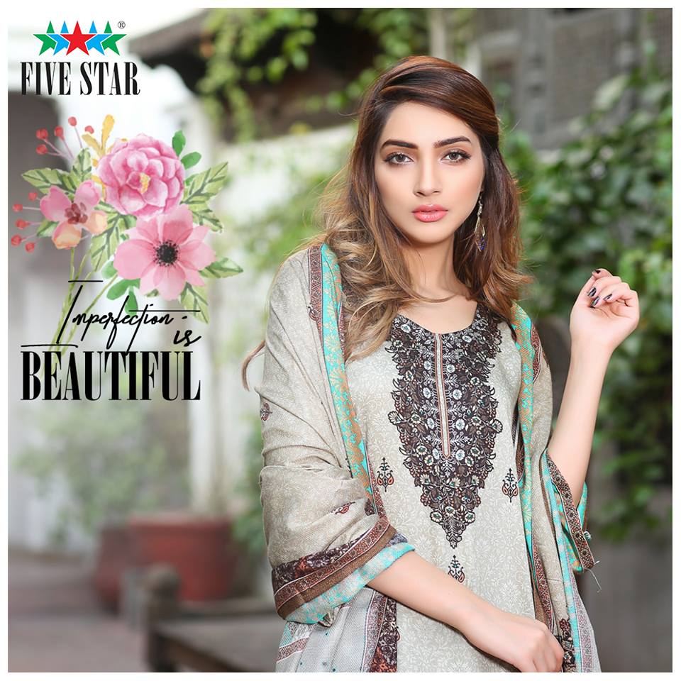  Five Star Lawn Eid Collection