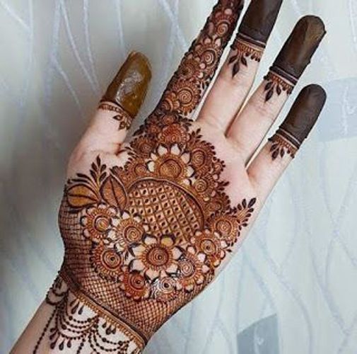 Raksha bandhan front hand design