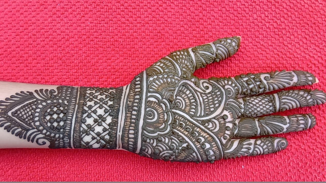 Beautiful Indian Mehndi Designs For Hands