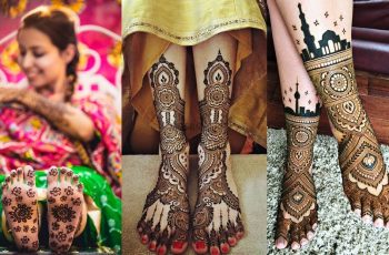 Legs Mehndi Designs