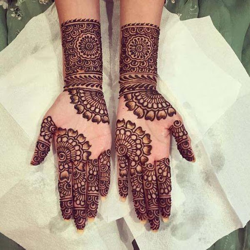 Unique Simple Bridal Mehndi Designs