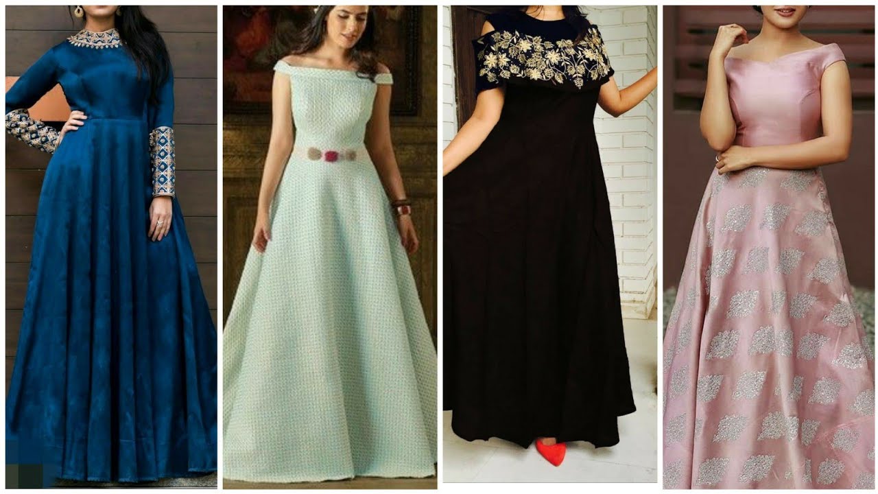 Gown Modern Design For Girls