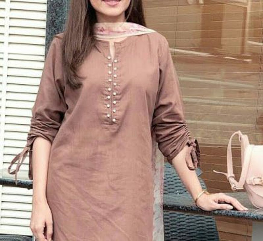 Modern Salwar Kameez Half Sleeve Designs