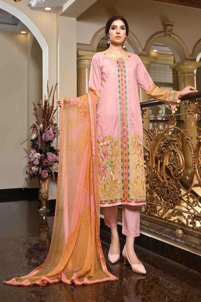 3 PC EMBROIDERED SUIT
