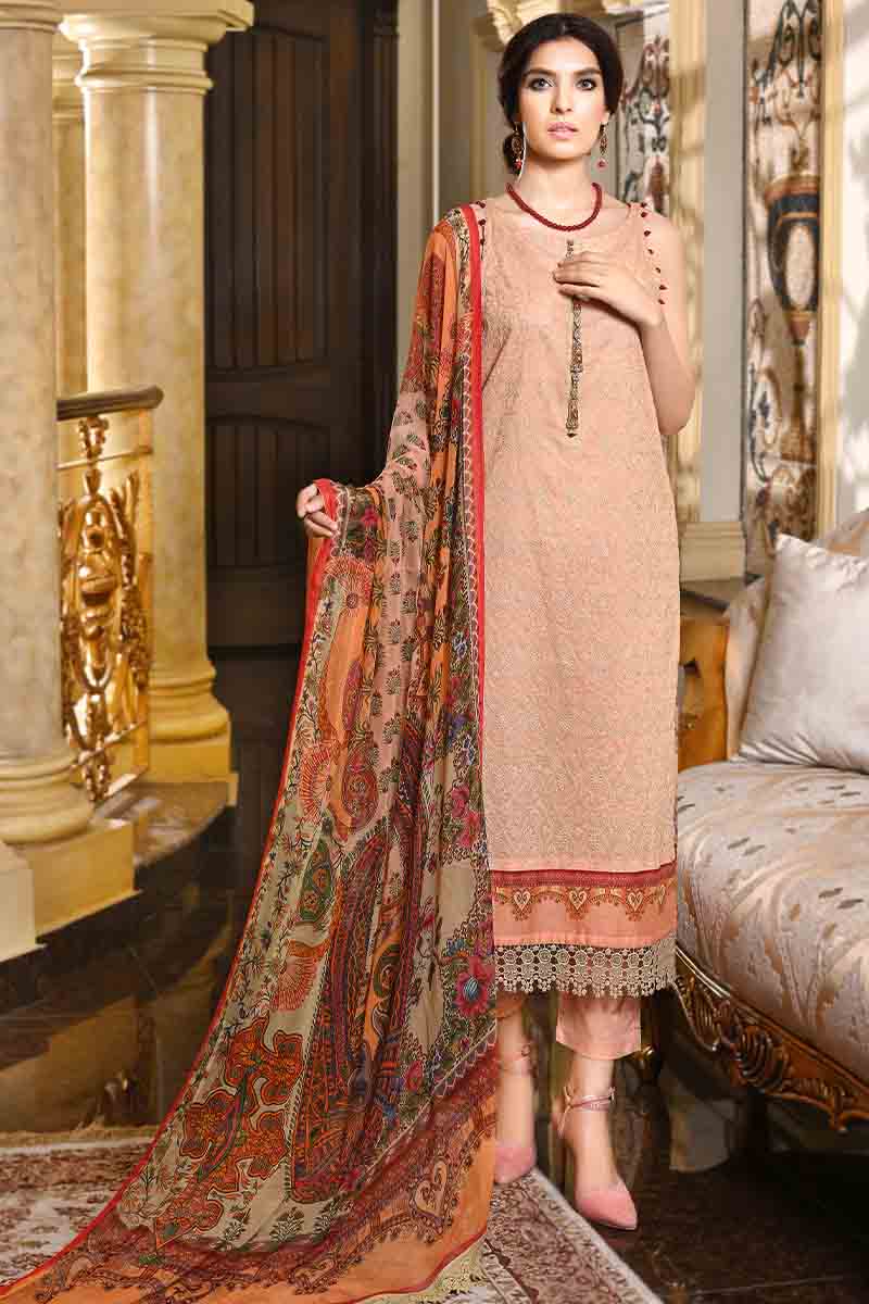 3PC EMBROIDERED SUIT