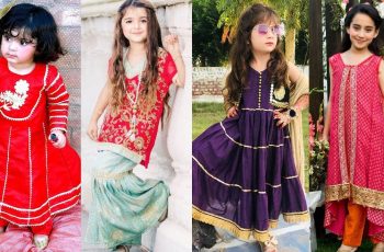 Pakistani Eid Dresses For Kids 2023