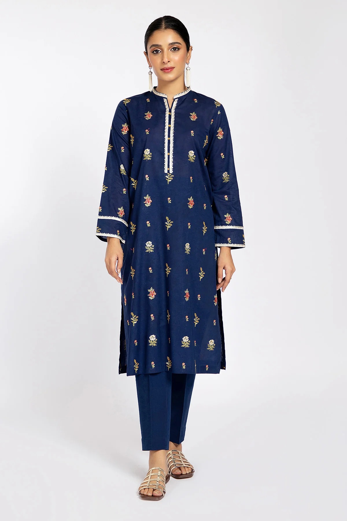 Embroidered Cotton Lawn 2 piece